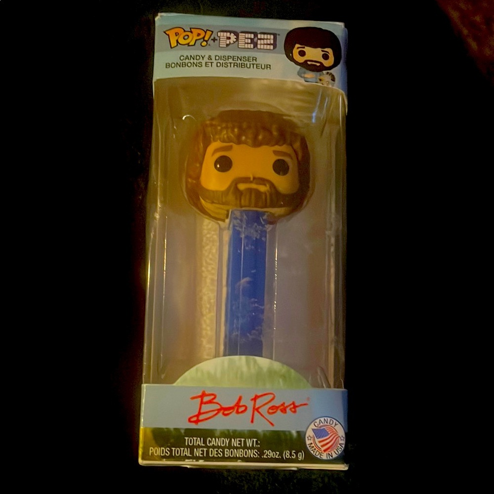 Funko Pop limited edition Pez -Bob Ross